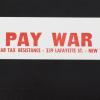 Don't Pay War Taxes