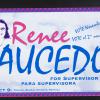 Renee Saucedo for Supervisor, para Supervisora