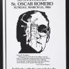 5th Anniversary St. Oscar Romero: Sunday, March 24, 1985