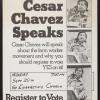 Cesar Chavez speaks