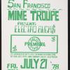 San Francisco Mime Troupe Presents Electro Buck$