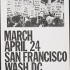 march April 24 San Francisco Wash. DC