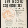 Town Meeting: San Francisco