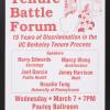 Tenure battle forum