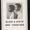 Black & white men together