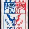 Americans want peace