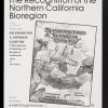 The Recognition of the Northern California Bioregion