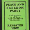 Peace and Freedom Party