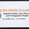 Stop the Unholy Crusade