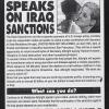 Albright Speaks on Iraq Sanctions