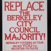 Replace the Berkeley City Council Majority!