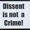 Dissent is not a Crime