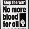 Stop the war: No more blood for oil