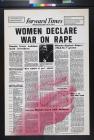 Women Declare War On Rape