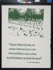 untitled (cemetery and Hemingway quote)