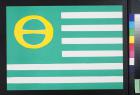 untitled (green flag with yellow symbol)