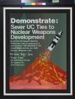 Demonstrate: Sever UC Ties to Nuclear Weapons Development