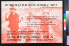 The Only Peace Plan for the Vietnamese People: Festival of People's Struggle