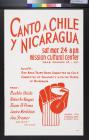 Canto a Chile y Nicaragua