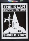 The Klan Supports 209