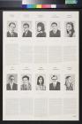 untitled (headshots of student government officials and opinions on elections)