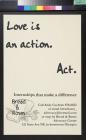 Love is an action