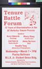 Tenure battle forum