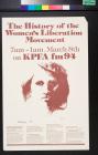 The History of the Women's Liberation Movement