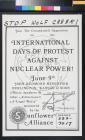 International Days of Protest Against Nuclear Power