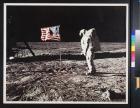 Aldrin & Old Glory on the Moon