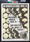 No business as usual: Prevent World War III - No Matter What It Takes!