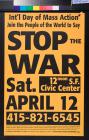Stop the War, Sat. April 12