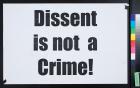Dissent is not a Crime