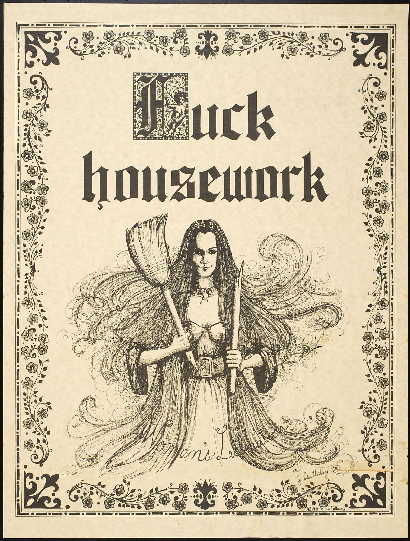 Fuck Housework Poster 20