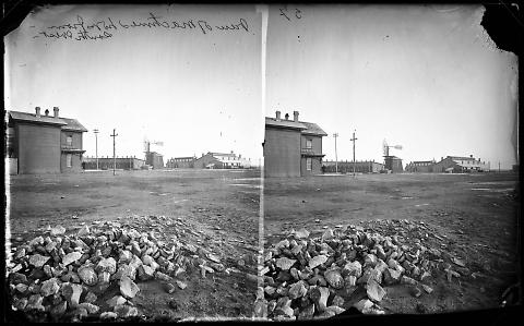 View of Machine Shops from Southwest