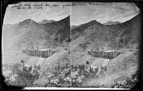 Looking into the Devil's Gate, Weber from the South