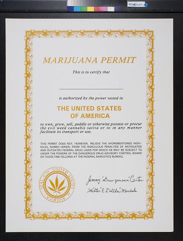 Marijuana Permit