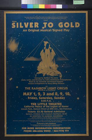 From Silver to Gold, an Original Musical / Signed Play