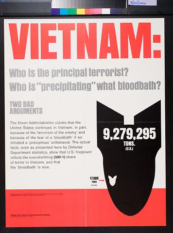 Vietnam: Who is the principal terrorist? Who is "precipitating" what bloodbath?