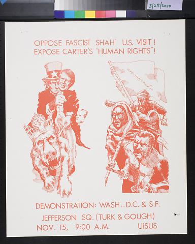 Oppose Fascist Shah' U.S. Visit!