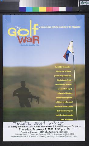 The / Golf / War