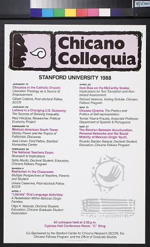 Chicano colloquia