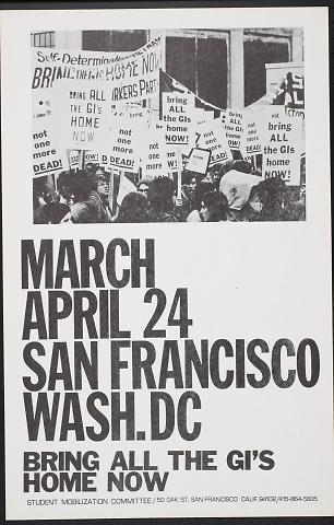 march April 24 San Francisco Wash. DC