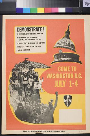 Demonstrate! Come to Washington D.C. July 1-4