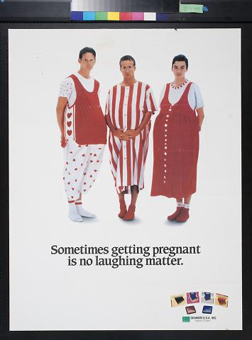 Sometimes getting pregnant is no laughing matter