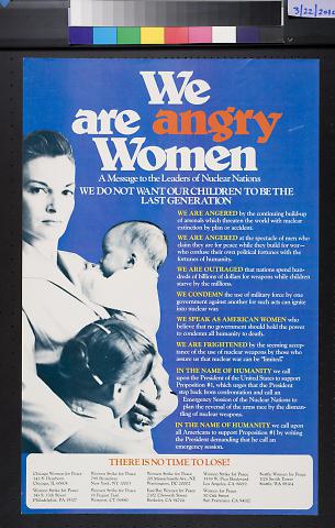 We Are Angry Women