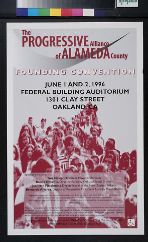 The Progressive Alliance of Alameda County Founding Convention