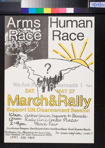 Arms Race, Human Race: March & Rally