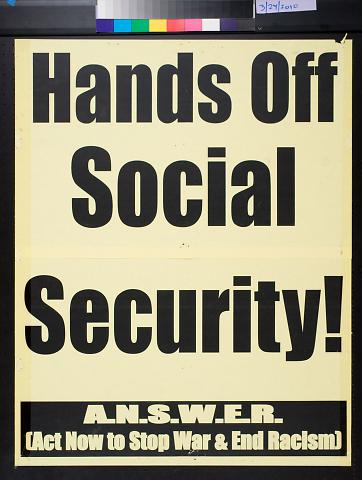 Hands Off Social Security!