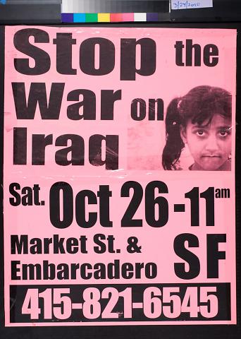 Stop the War on Iraq